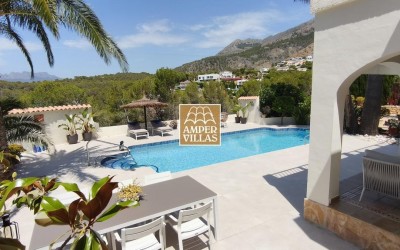 Exclusiva villa, rodeada de privacidad y naturaleza